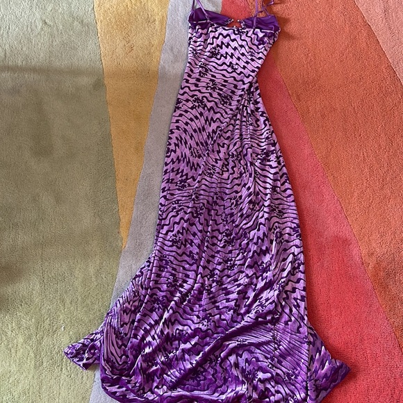 AFRM Cullen Dress in Violet Wave sz. XS - Picture 8 of 8